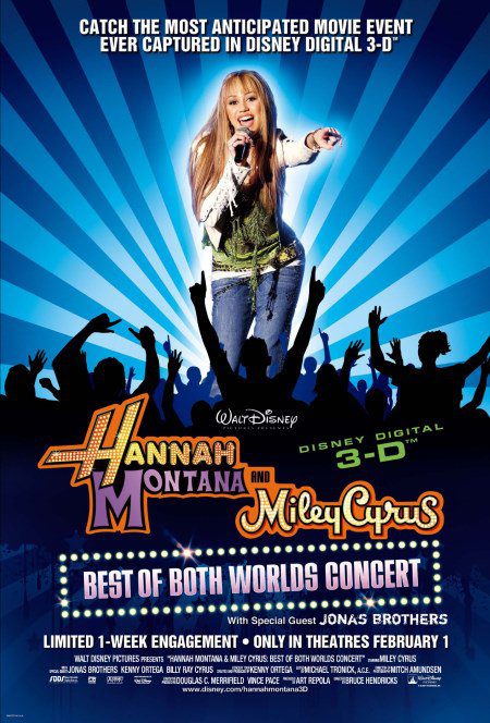 Hannah Montana & Miley Cyrus: Best of Both Worlds Concert (2008) Movie Reviews