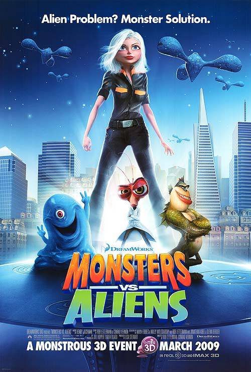 Monsters vs. Aliens (2009) Movie Reviews