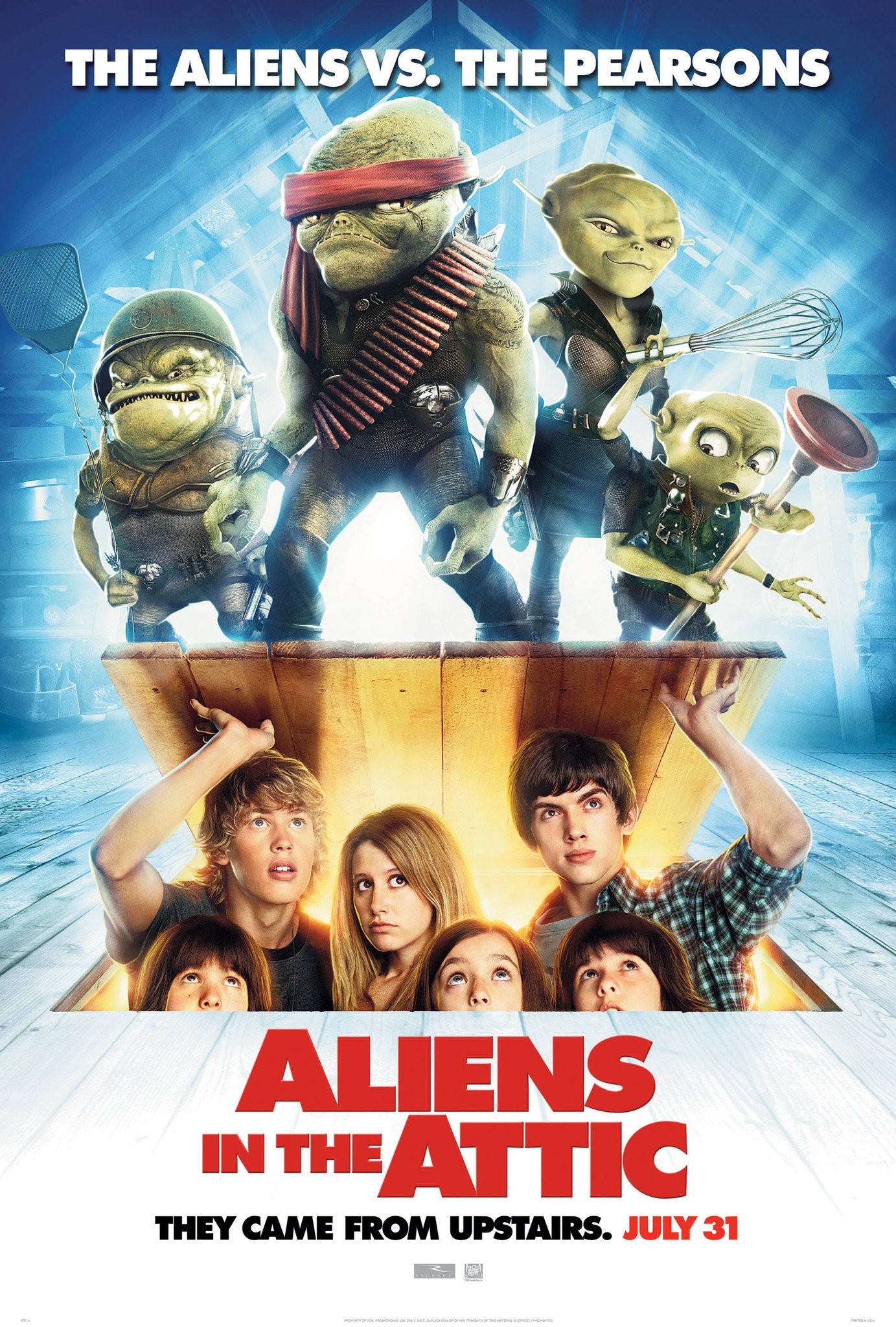 Aliens in the Attic (2009) Movie Reviews - COFCA