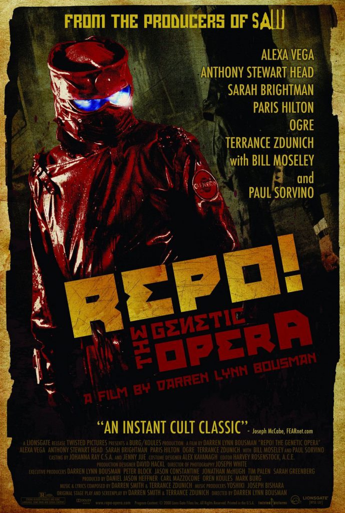 Repo! The Genetic Opera (2008) Movie Reviews