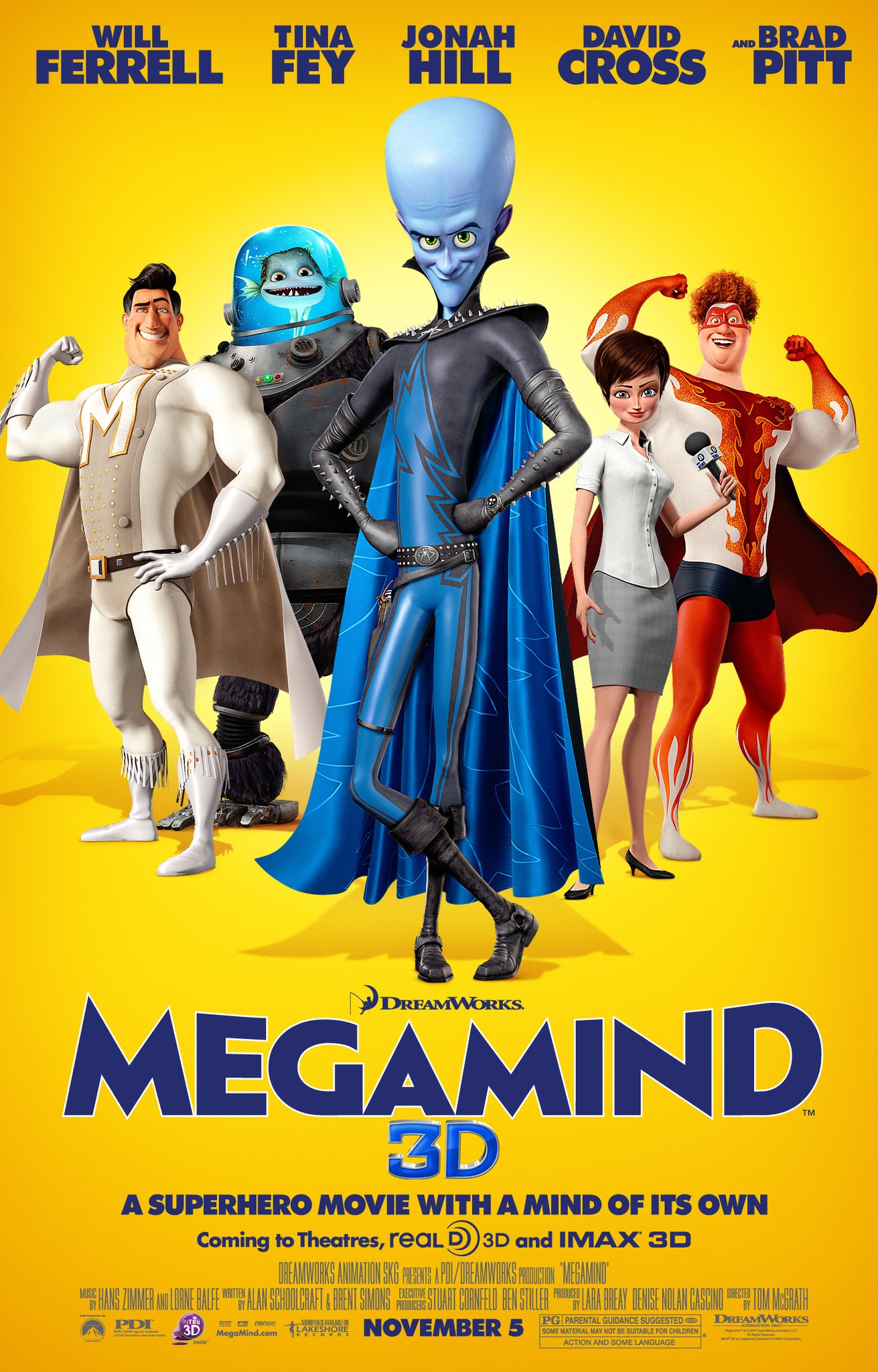 Megamind (2010) Movie Reviews - COFCA