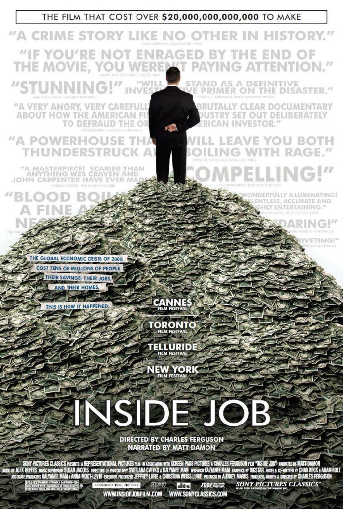 Inside Job (2010) Movie Reviews