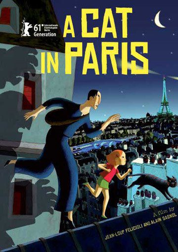 A Cat in Paris (2010) Movie Reviews