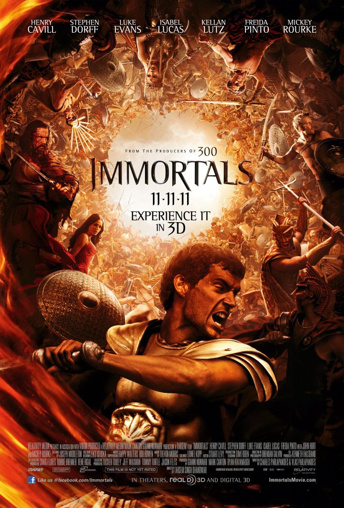 Immortals (2011) Movie Reviews