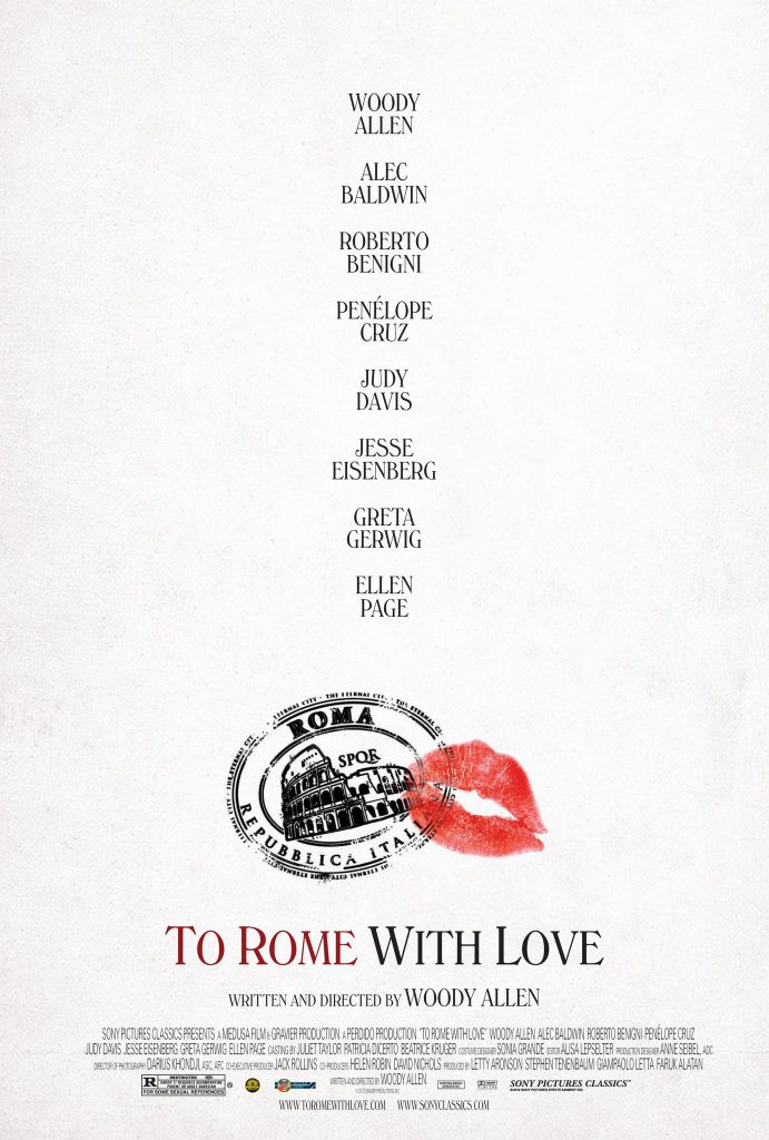 To Rome with Love (2012) Movie Reviews