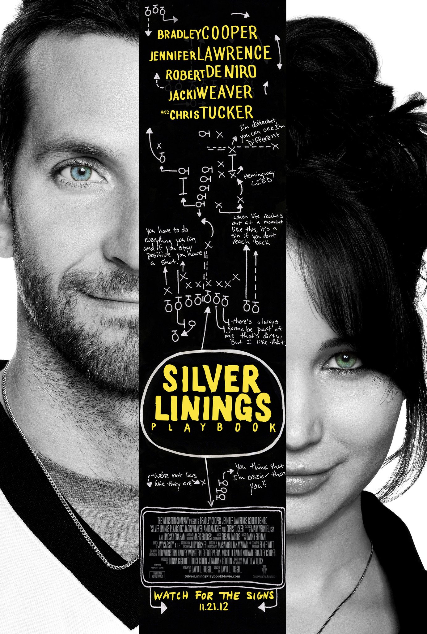 Silver Linings Playbook 2012 Movie Reviews COFCA   MV5BMTM2MTI5NzA3MF5BMl5BanBnXkFtZTcwODExNTc0OA@@. V1 SX9999 