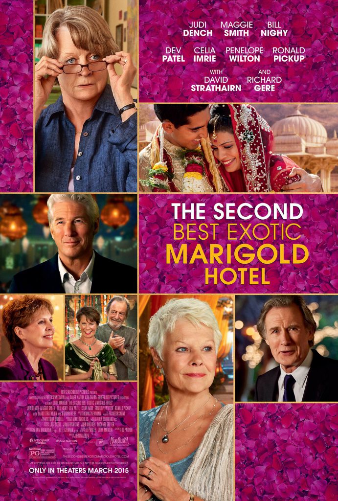 The Second Best Exotic Marigold Hotel (2015) Movie Reviews