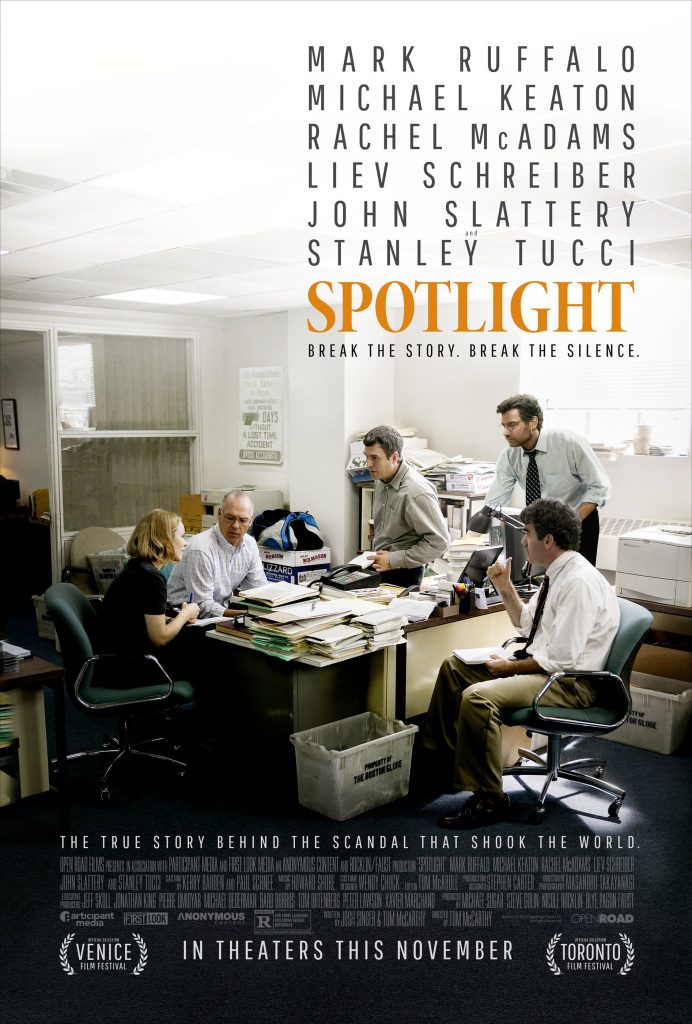 Spotlight (2015) Movie Reviews
